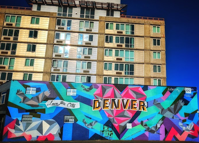 Denver - Love This City Mural. photo 2